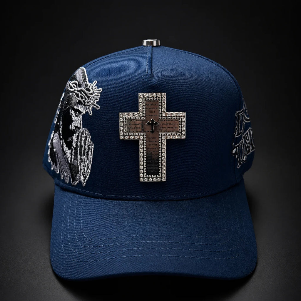 God First BLK Navy Blue