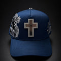 God First BLK Navy Blue