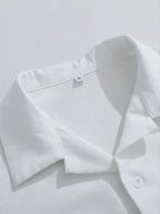 Men’s Summer Short-sleeve Shirt Set