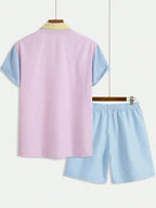 Men's Casual Fashion Comfortable Two-Piece Set