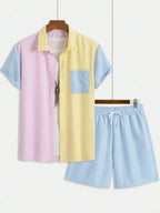 Men's Casual Fashion Comfortable Two-Piece Set